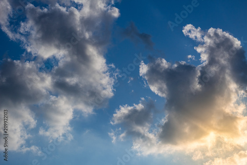 Clouds during Golden Hour