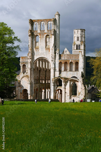 Abtei von JUMIÈGES, Normandie, Frankreich