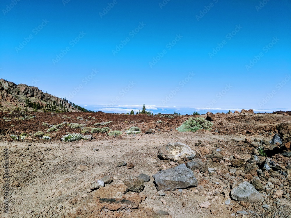 Landschaft - Teneriffa, Teide, Vulkan