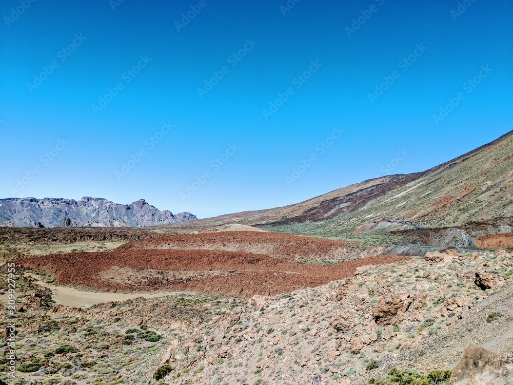 Obraz premium Landschaft - Teneriffa, Teide, Vulkan
