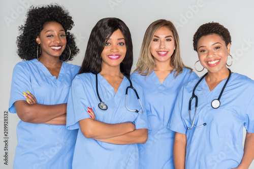 Group Of Nurses