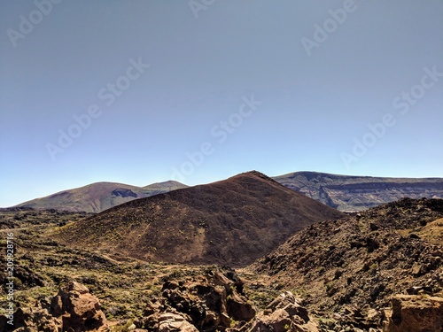 Landschaft - Teneriffa  Teide  Vulkan