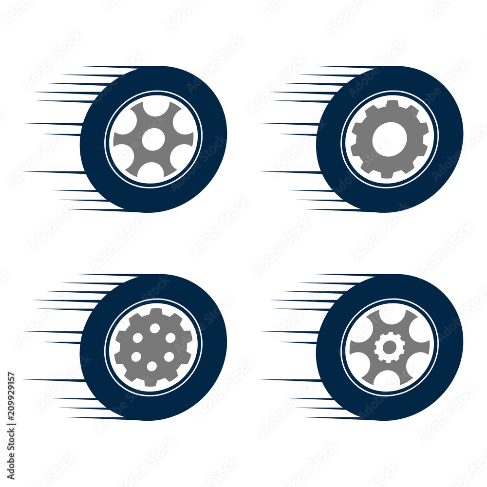 Auto Car Speed Tire Wheel Auto Car Speed Tire Wheel