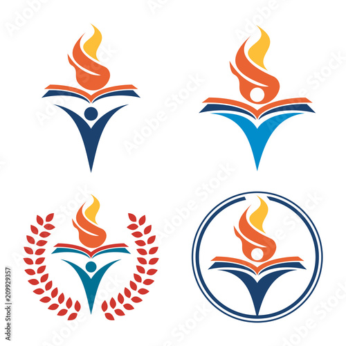 Fire Torch Education Book Set