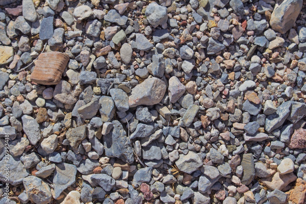 Rock, Stone, Pebble Gravel Background, multi colored Rock, Stone, Pebble Gravel Background, multi colored