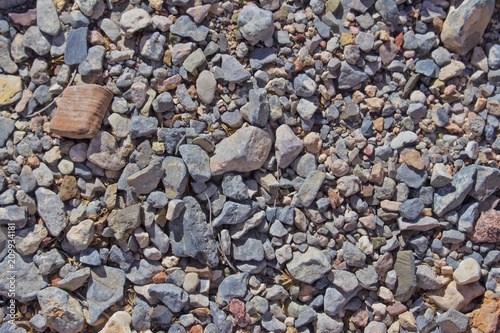 Rock, Stone, Pebble Gravel Background, multi colored