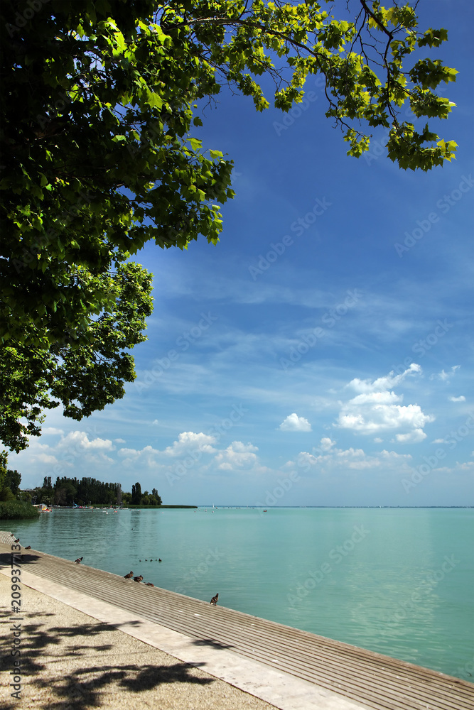 Balaton Lake in Hungary, Europe