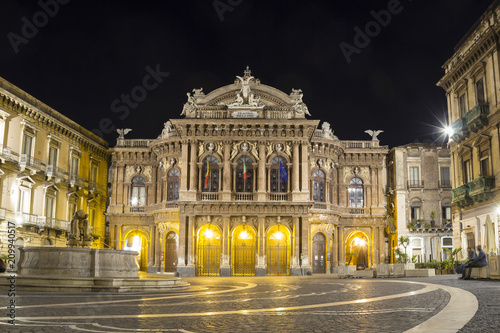 Massimo Bellini Theater, Catania, Italy