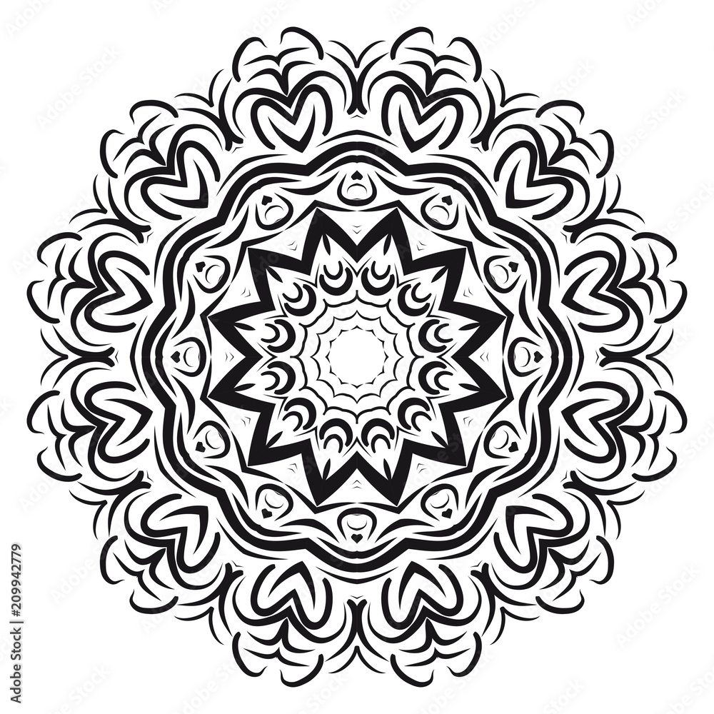 Very beautiful flower mandala. decorative vector. gold, black color. vector illustration. Very beautiful flower mandala. decorative vector. gold, black color. vector illustration.