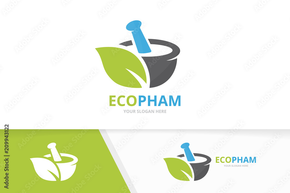 Premium Vector  Mortar and pestle icon logo vector design template