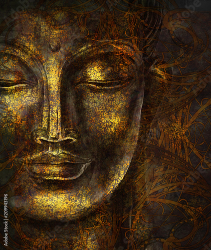 Head Smiling Buddha