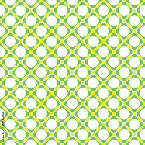 Seamless vintage intricate circle pattern background