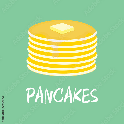 pancake with butter