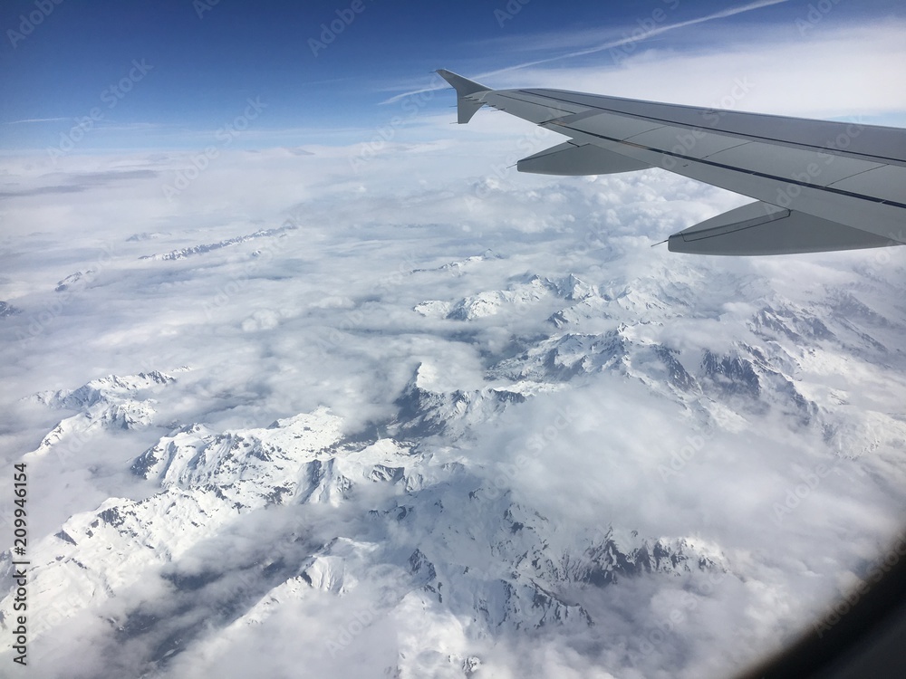 Obraz premium voyage en avion