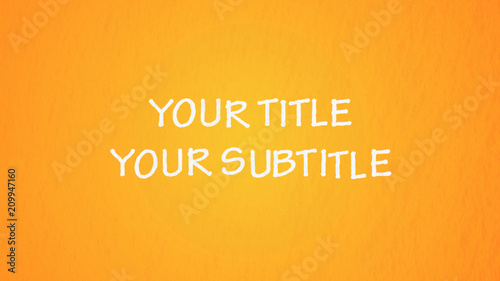 Stop Motion Letters Title