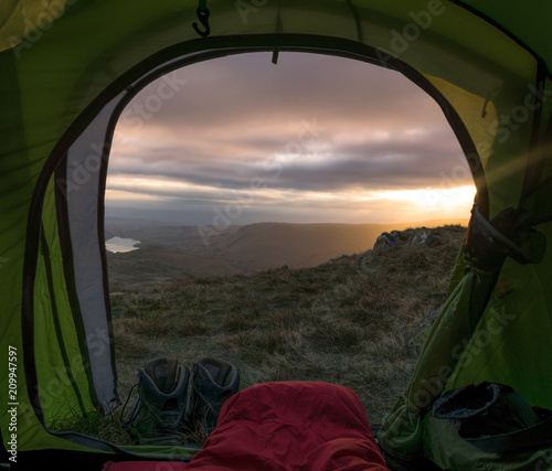 Morning Tent View