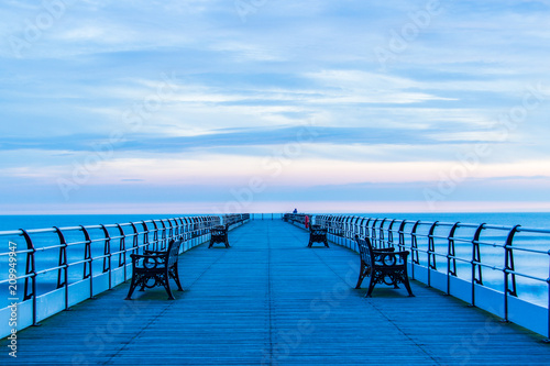 Saltburn Pier from Above