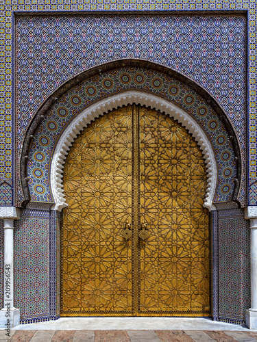 Ornate Door & Tile
