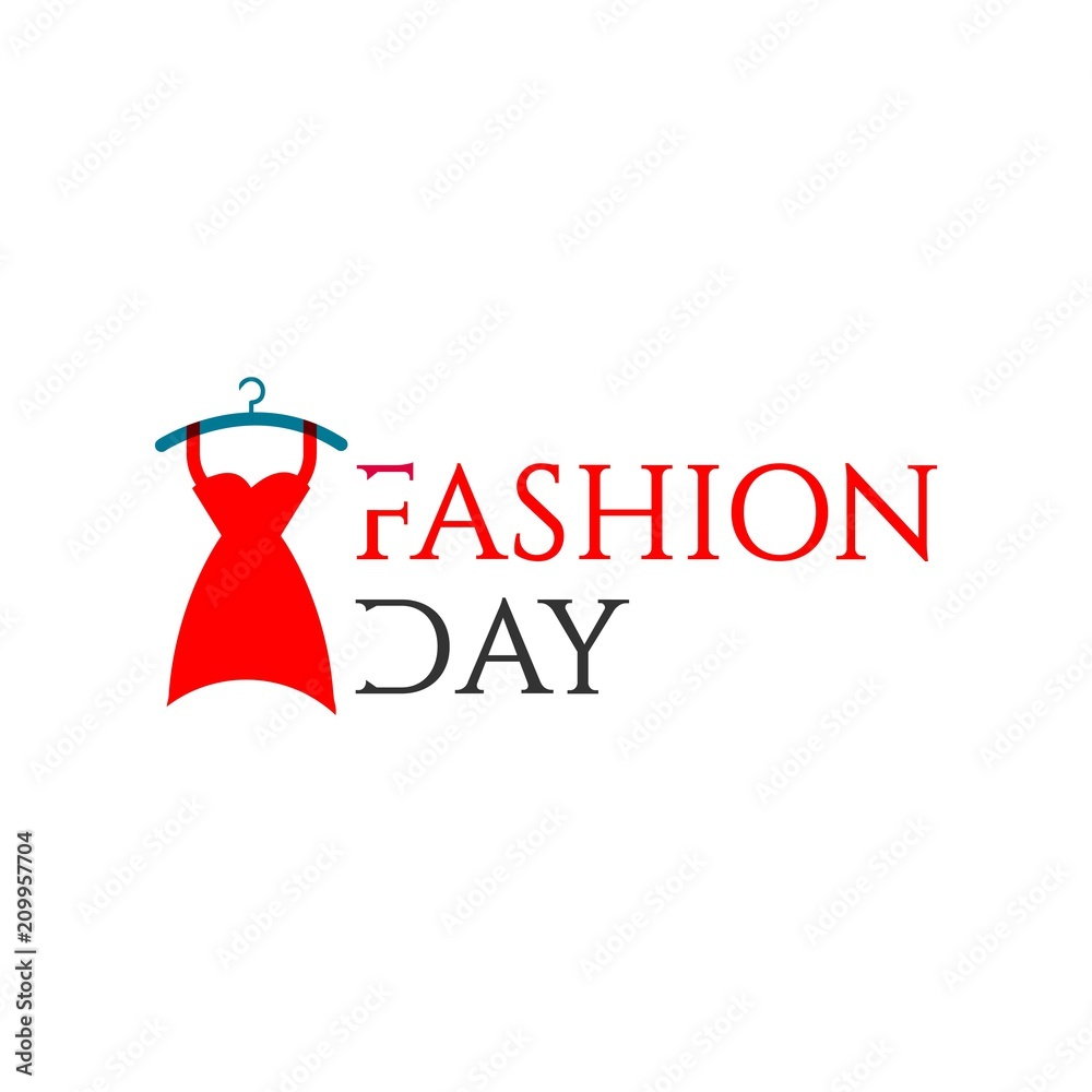 Fashion Day Vector Template Design Illustration Fashion Day Vector Template Design Illustration