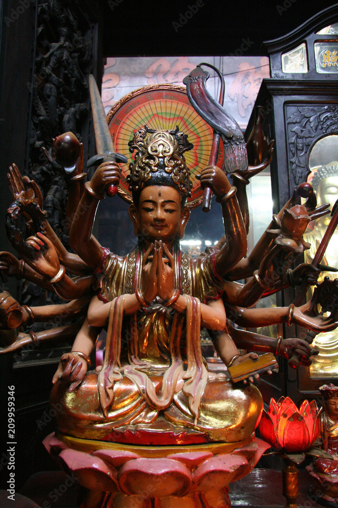 Fototapeta premium Jade Emperor Pagoda, Vietnam