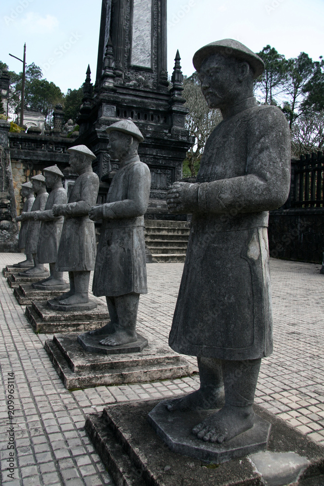 Fototapeta premium Thien Dinh Palace, Vietnam