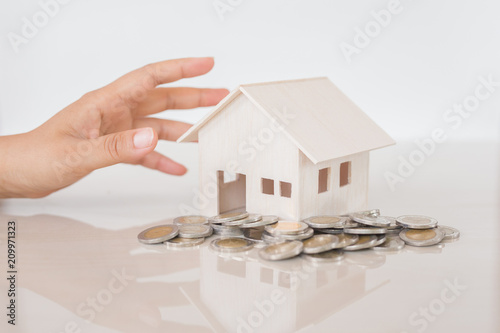 woman charged for building her own home.