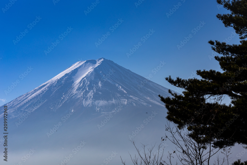 Mt.Fuji in the morning, Japan