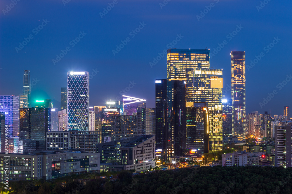 Shenzhen Houhai skyline