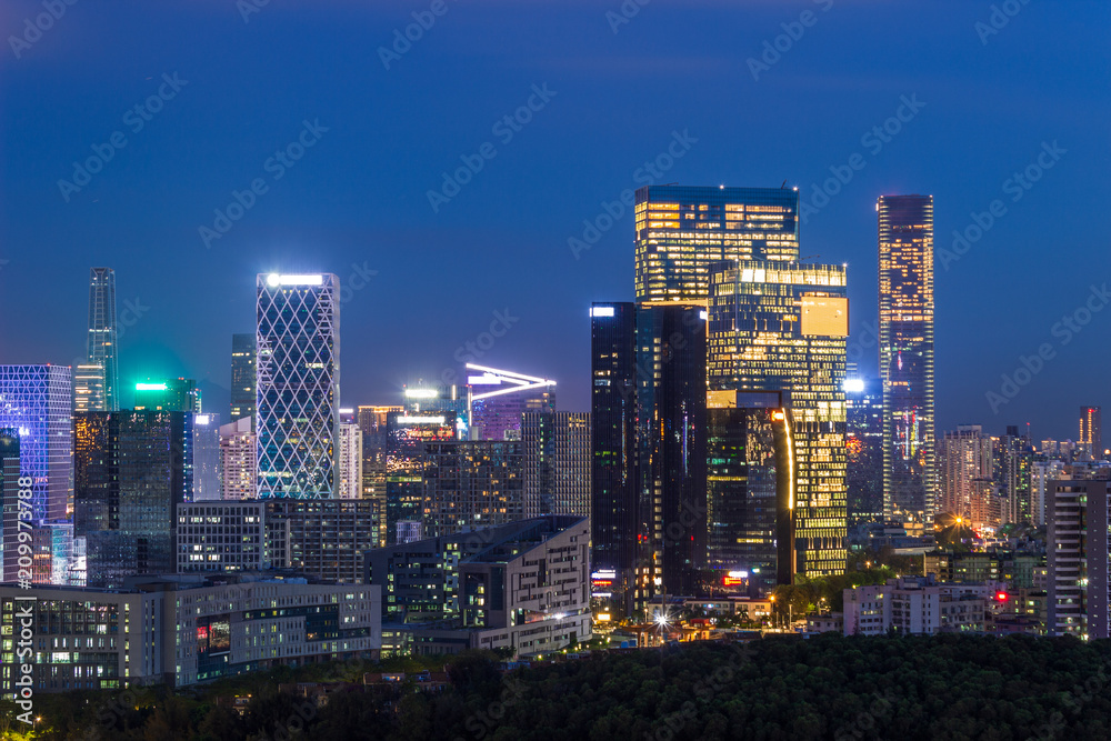Shenzhen Houhai skyline Shenzhen Houhai skyline