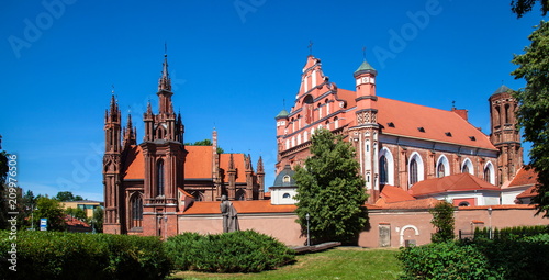 St,Anne and Bernardine Churches ensemble,Vilnius