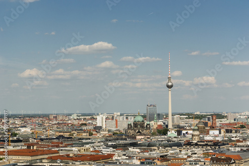 View from the rooftop terrace in Potsdamer Platz in Berlin - Germany