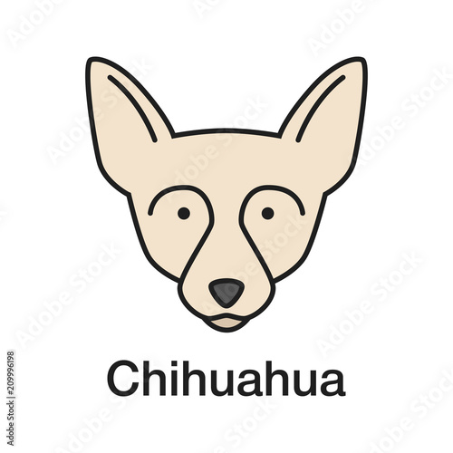 Chihuahua color icon