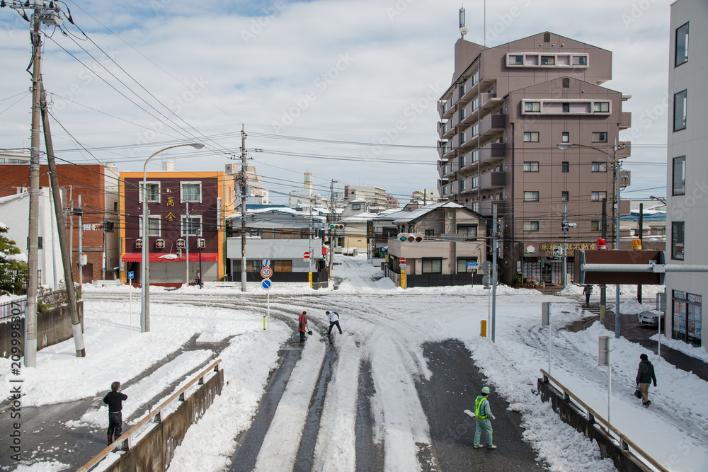 大雪の記録　関東