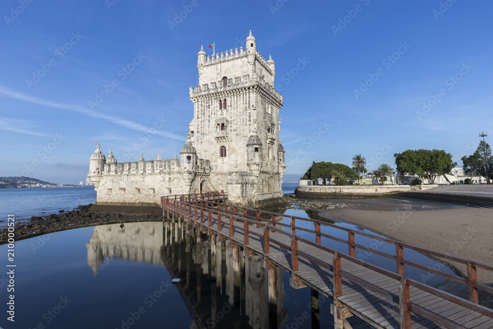 Torre de Belem in Lisbon Portugal