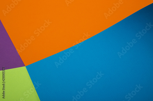 Abstract background of sheets of colored paper, for decoration, for text design, for template