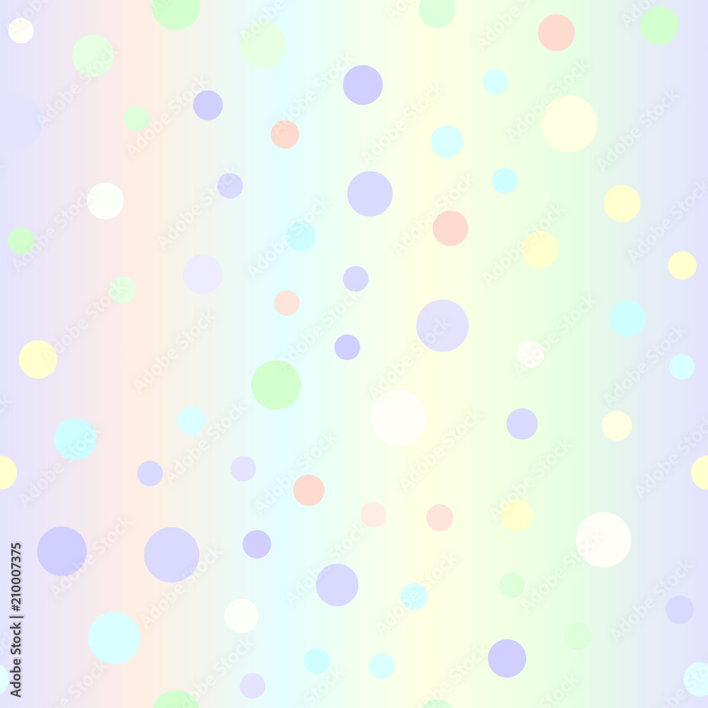 Gradient circle pattern. Seamless vector Gradient circle pattern. Seamless vector