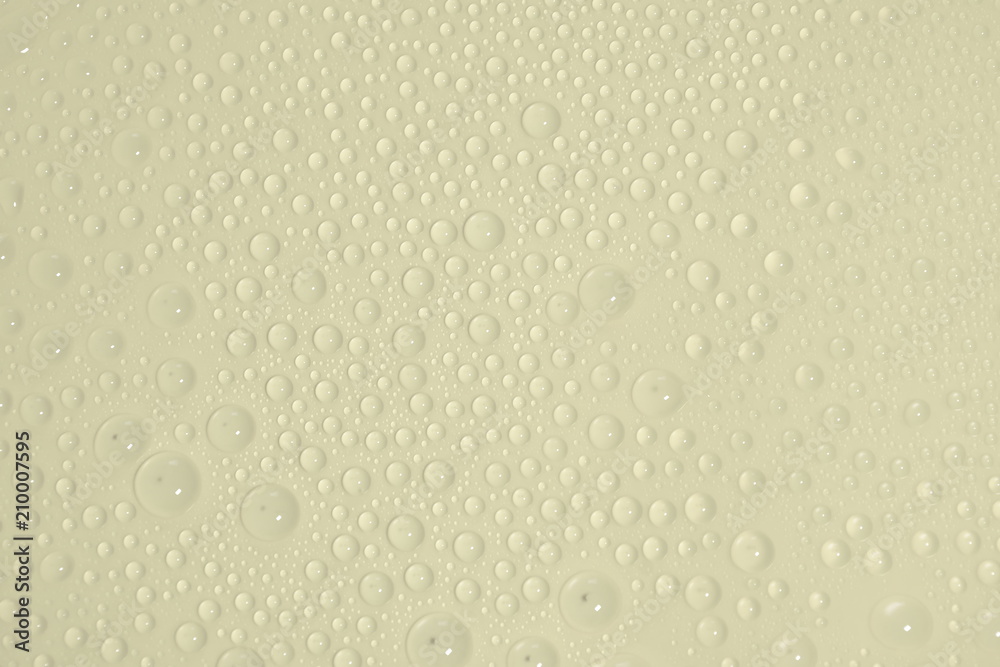 natural water drops on light background texture