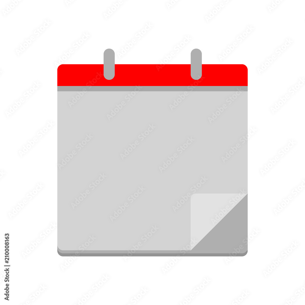 vector empty calendar date - no day - business office event sign, reminder icon vector empty calendar date - no day - business office event sign, reminder icon