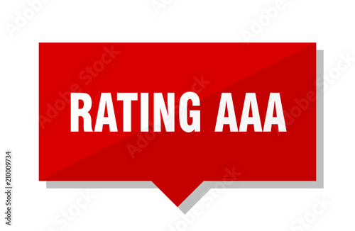 rating aaa red tag