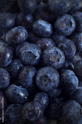 fresh American blueberry