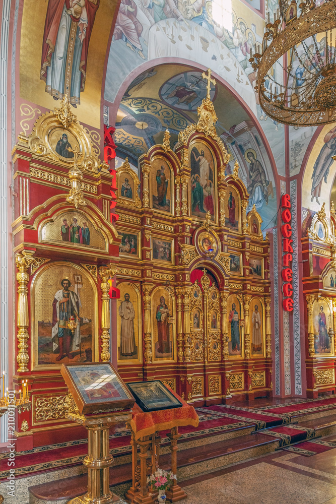 KRASNODAR, RUSSIA - MAY 2, 2017: St. George's Church.