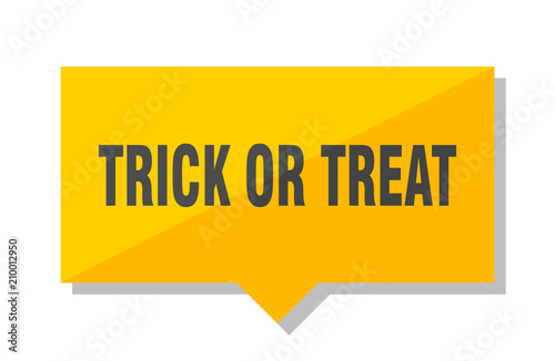 trick or treat price tag