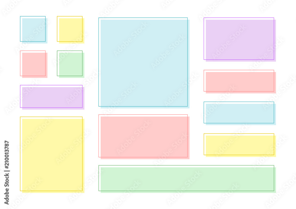 Fototapeta premium フレーム セット