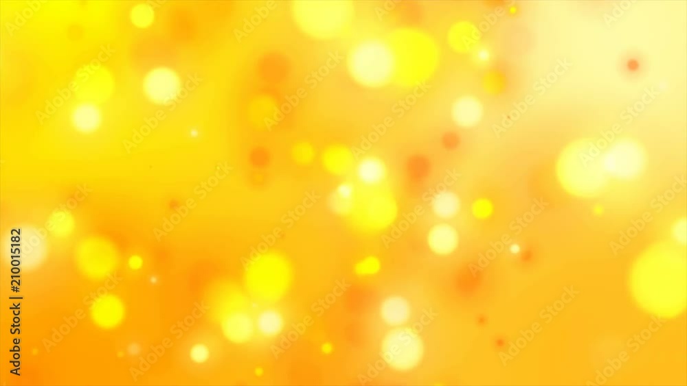 4K Abstract background Particle defocusing animation with grain processed
