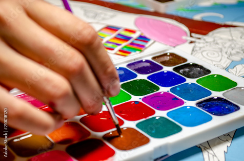 Painting colors