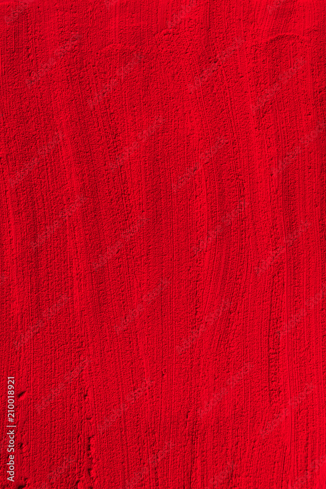 Fototapeta premium elevated view of red powder template