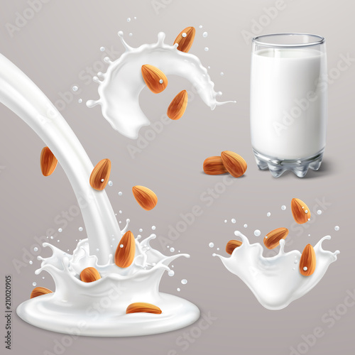 Almond milk set