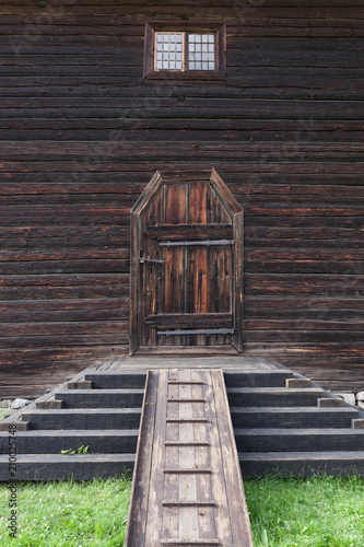 Wooden chruch in petajavesi Unesco world heritage site photo