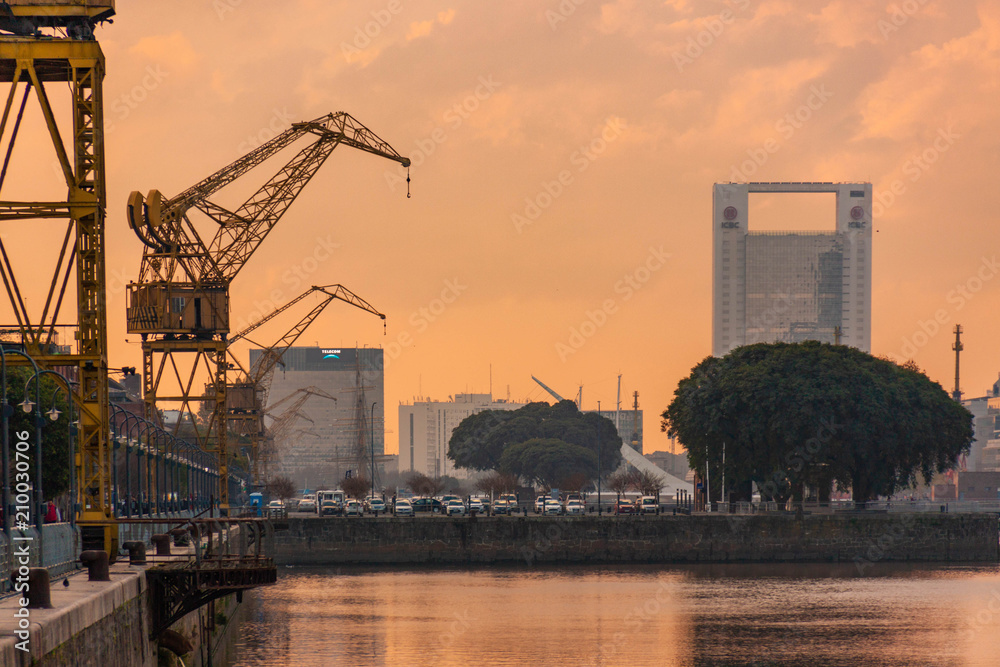 Obraz premium Puerto Madero, Buenos Aires