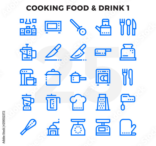Dashed Outline Icons Pack for UI. Pixel perfect thin line vector icon set for web design and website application.